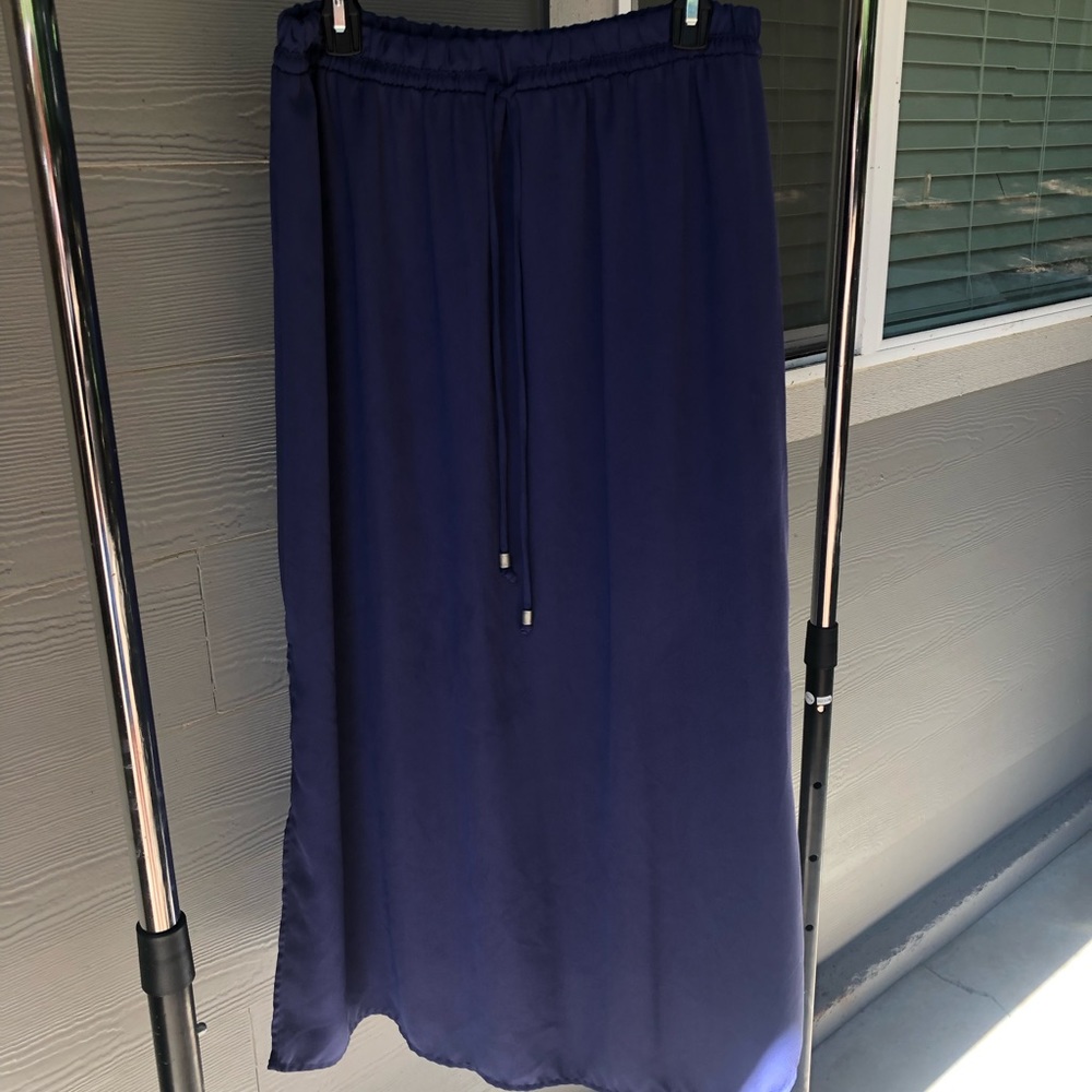 Blue Maxi skirt